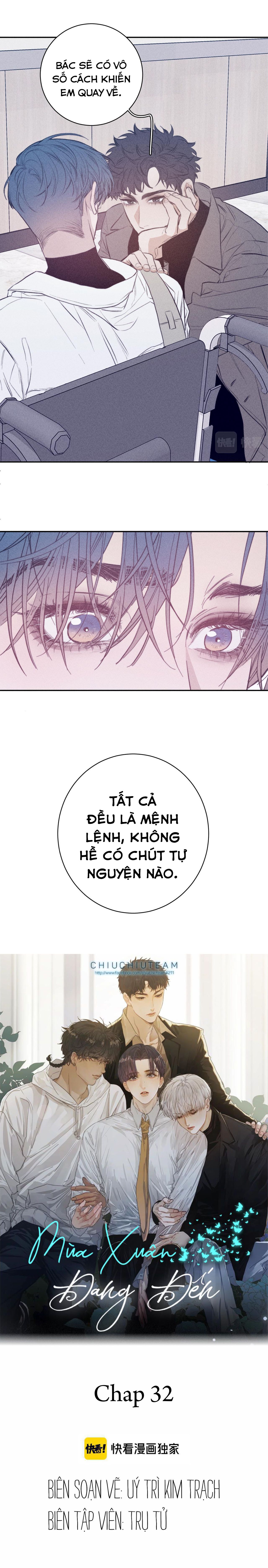 Mùa Xuân Đang Đến Chapter 32 - Next Chapter 33