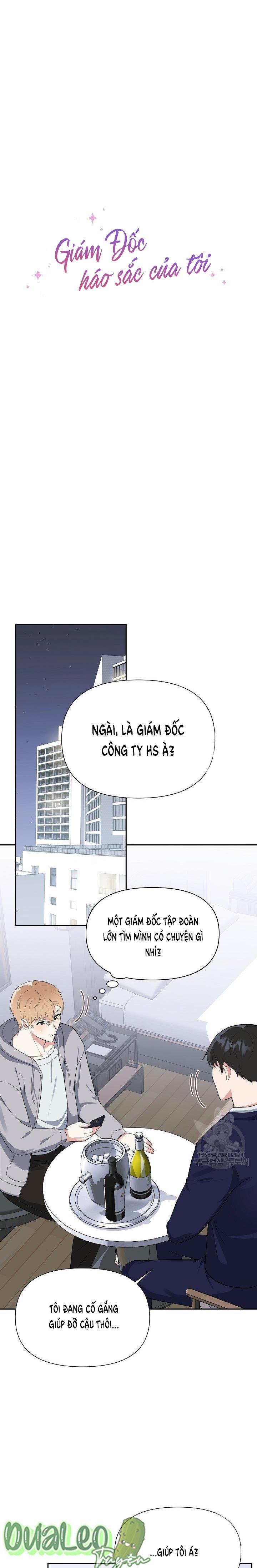 Giám Đốc Háo Sắc Của Tôi Chapter 3 - Next Chapter 4