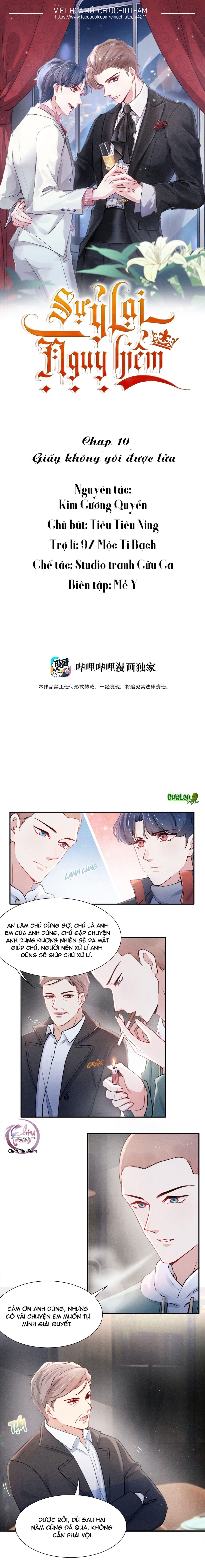 Ỷ Lại Nguy Hiểm Chapter 10 - Next Chapter 11