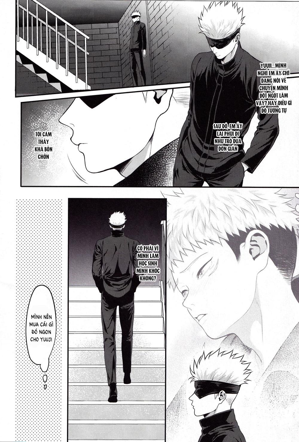 JUJUTSU KAISEN HD KHÔNG CHE Chapter 1 Gojo x Yuuji - Next Chapter 2 Gojo x Yuuji