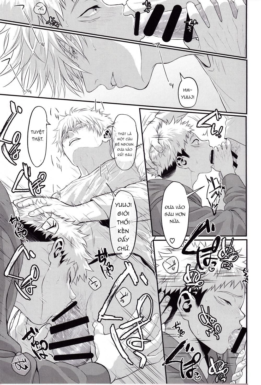 JUJUTSU KAISEN HD KHÔNG CHE Chapter 1 Gojo x Yuuji - Next Chapter 2 Gojo x Yuuji