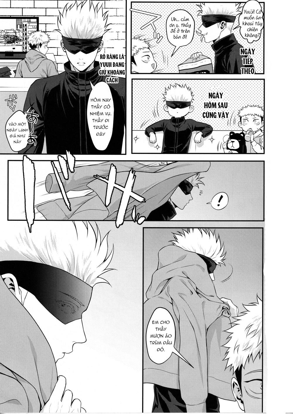 JUJUTSU KAISEN HD KHÔNG CHE Chapter 1 Gojo x Yuuji - Next Chapter 2 Gojo x Yuuji
