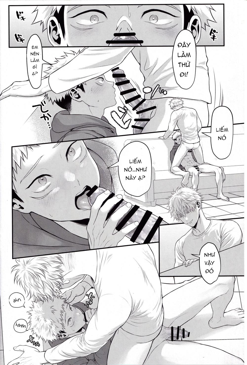 JUJUTSU KAISEN HD KHÔNG CHE Chapter 1 Gojo x Yuuji - Next Chapter 2 Gojo x Yuuji