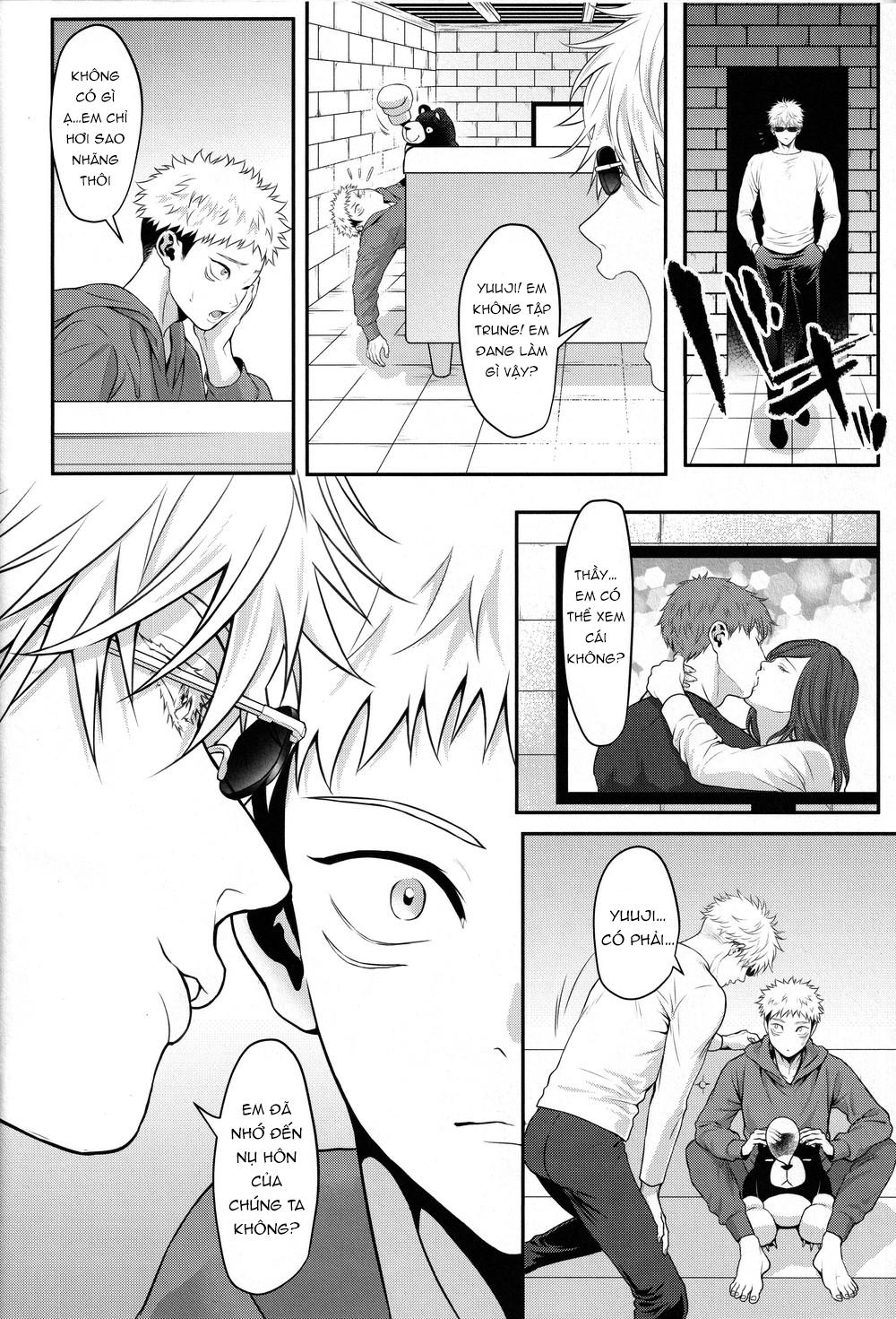 JUJUTSU KAISEN HD KHÔNG CHE Chapter 1 Gojo x Yuuji - Next Chapter 2 Gojo x Yuuji