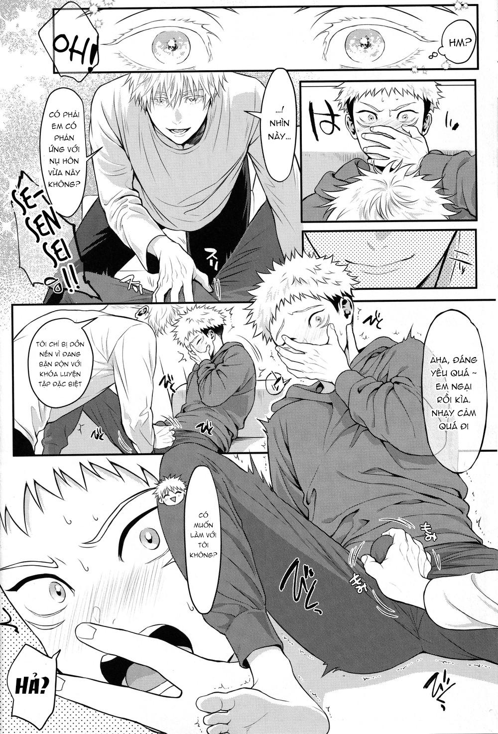 JUJUTSU KAISEN HD KHÔNG CHE Chapter 1 Gojo x Yuuji - Next Chapter 2 Gojo x Yuuji