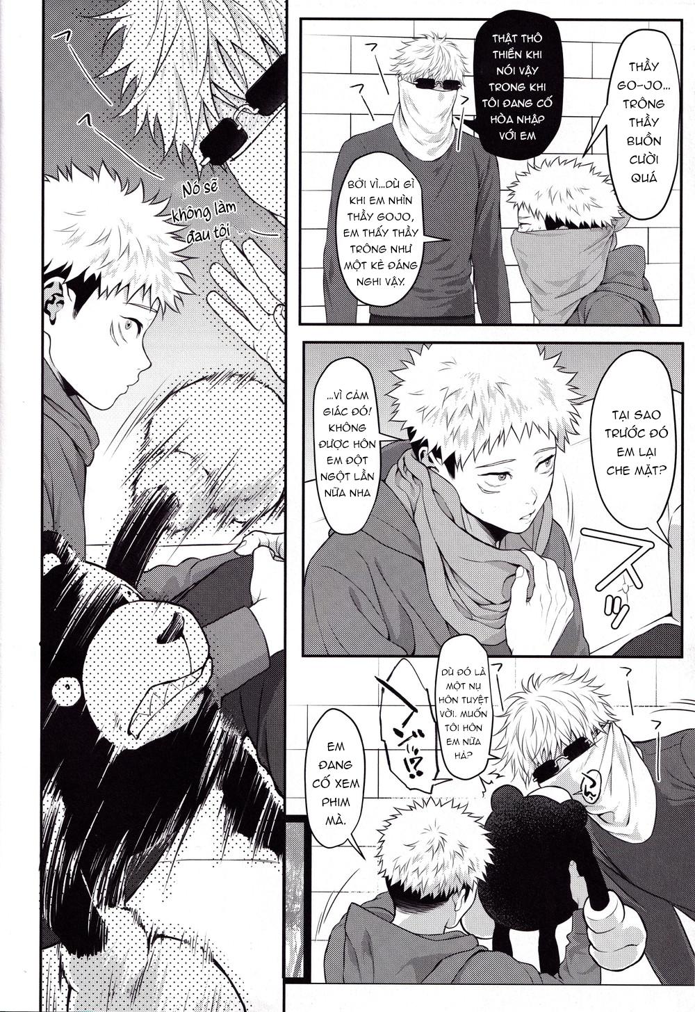 JUJUTSU KAISEN HD KHÔNG CHE Chapter 1 Gojo x Yuuji - Next Chapter 2 Gojo x Yuuji