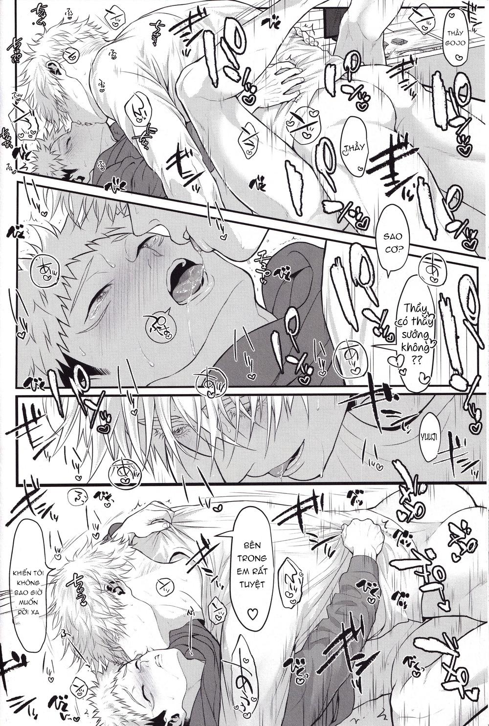 JUJUTSU KAISEN HD KHÔNG CHE Chapter 1 Gojo x Yuuji - Next Chapter 2 Gojo x Yuuji
