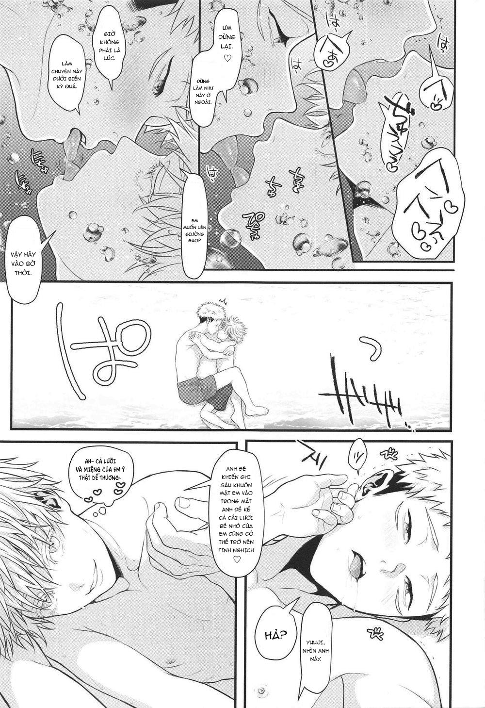 ONESHOT COI LÀ NỨNG Chapter 4 Gojo x Yuuji - Next Chapter 5 Yuuji x Megumi