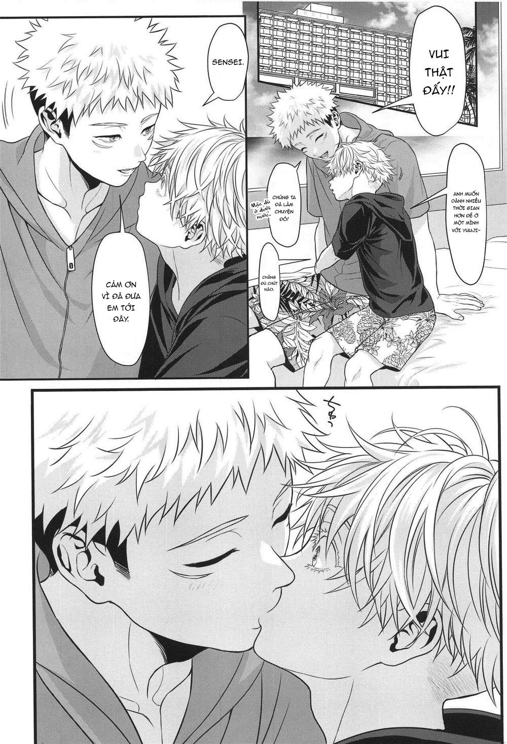 ONESHOT COI LÀ NỨNG Chapter 4 Gojo x Yuuji - Next Chapter 5 Yuuji x Megumi