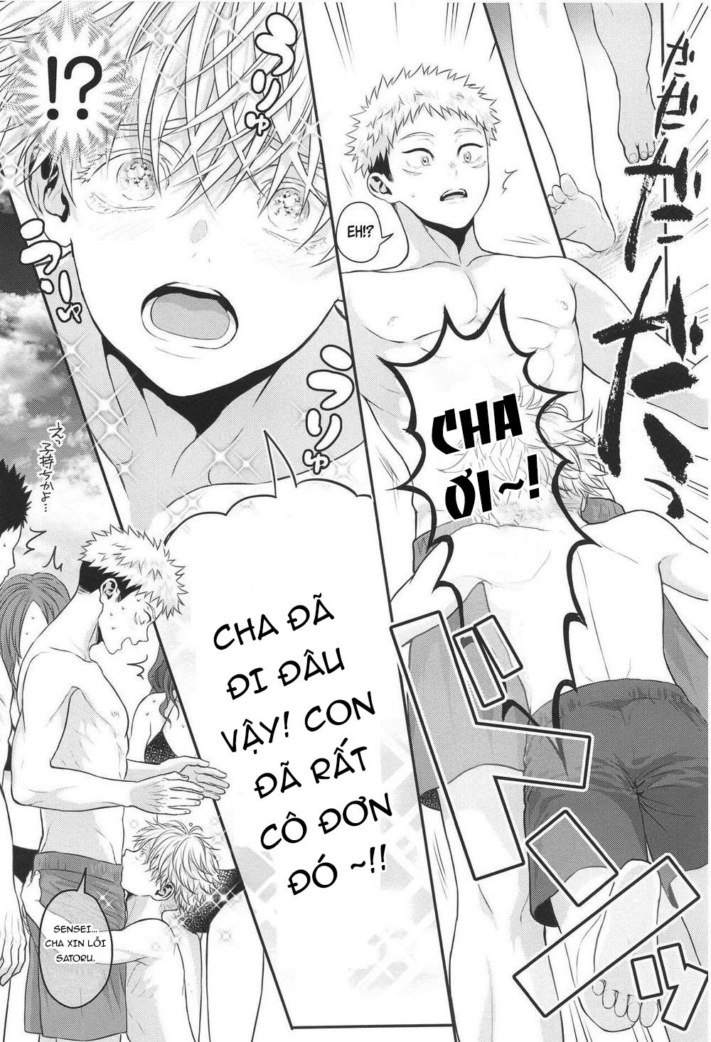 ONESHOT COI LÀ NỨNG Chapter 4 Gojo x Yuuji - Next Chapter 5 Yuuji x Megumi