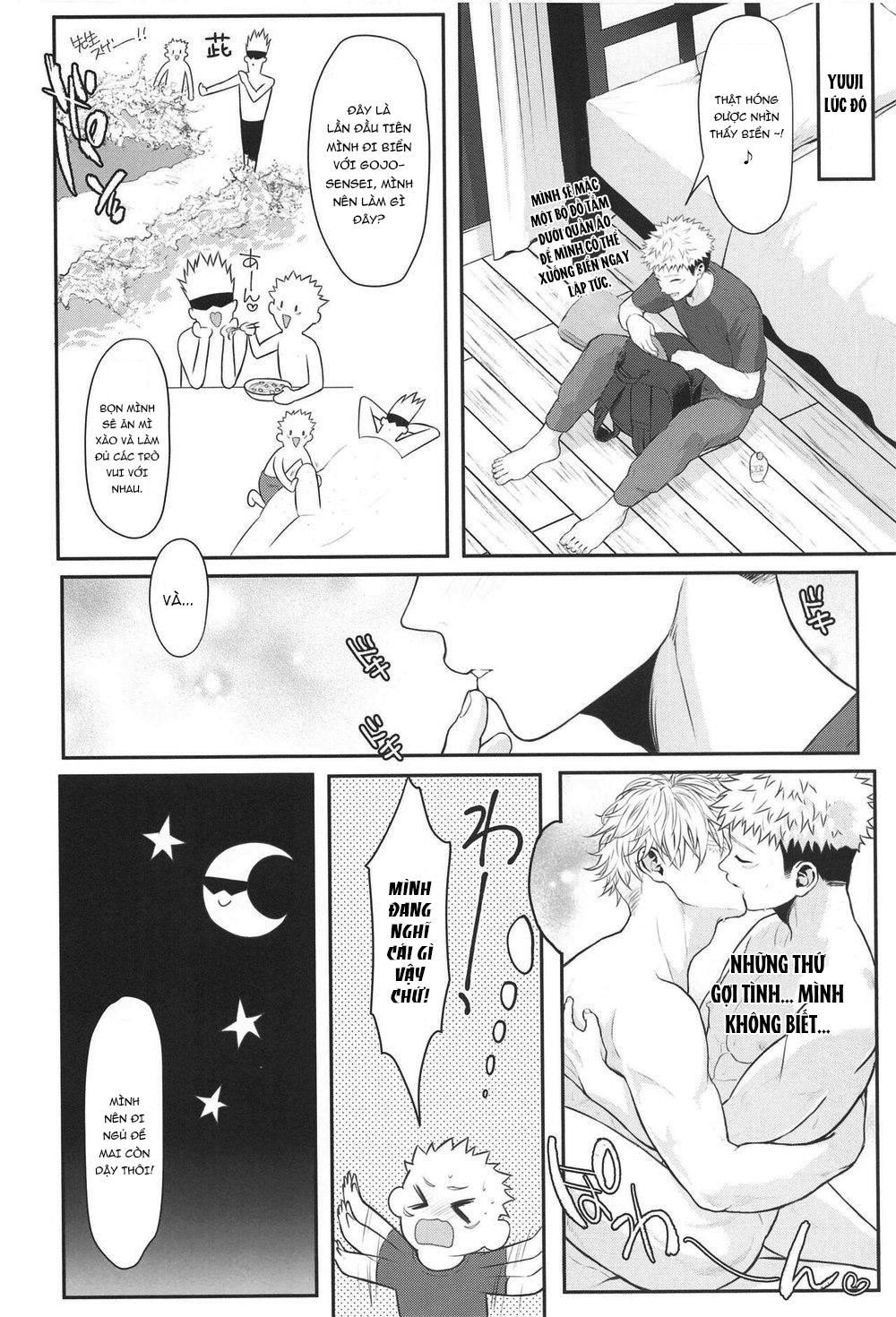 ONESHOT COI LÀ NỨNG Chapter 4 Gojo x Yuuji - Next Chapter 5 Yuuji x Megumi