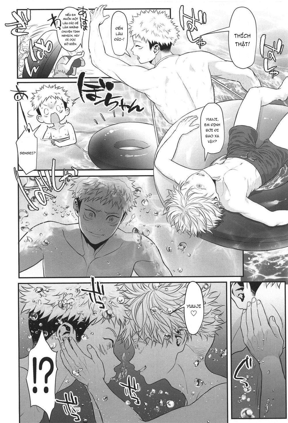 ONESHOT COI LÀ NỨNG Chapter 4 Gojo x Yuuji - Next Chapter 5 Yuuji x Megumi