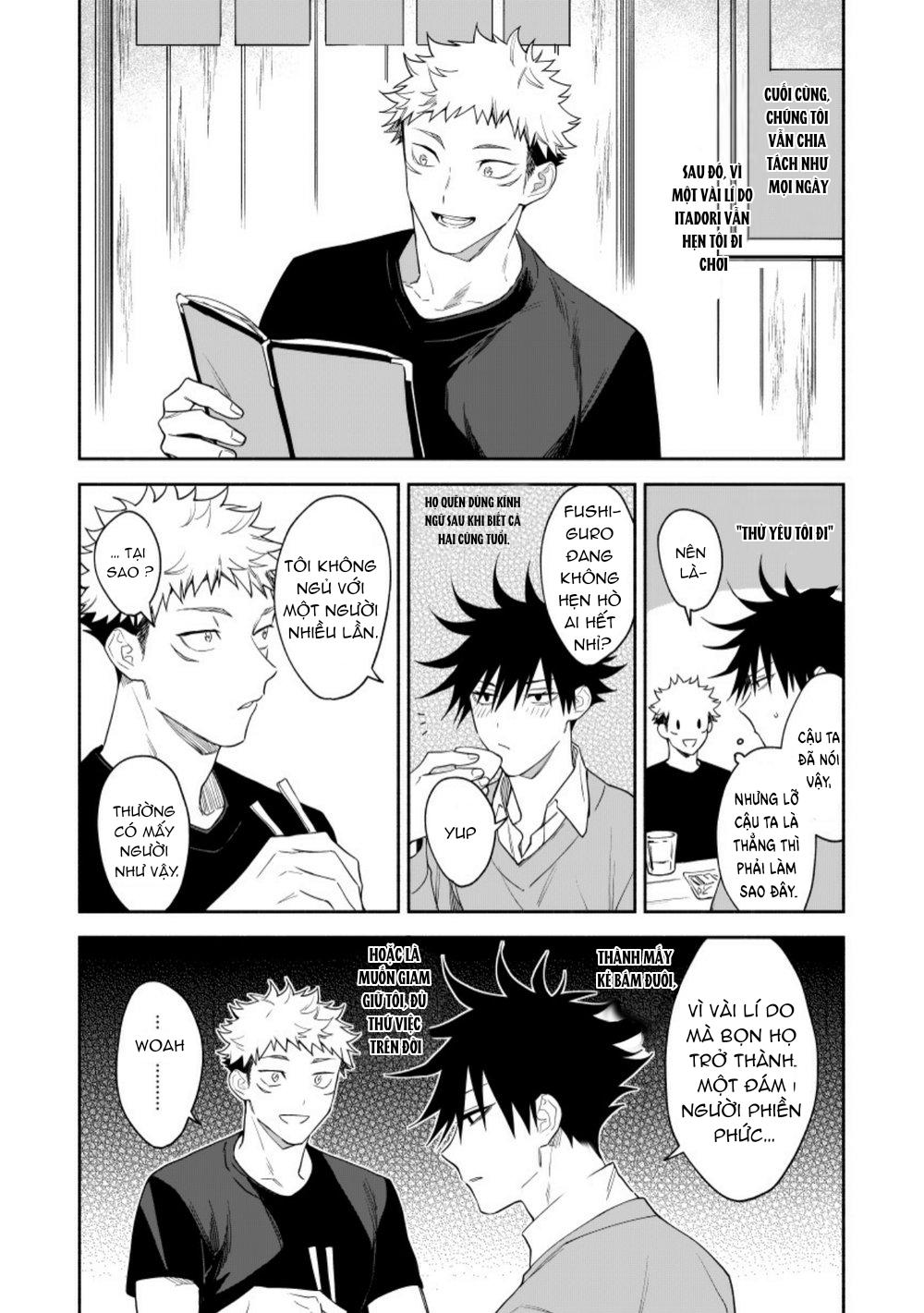 ONESHOT COI LÀ NỨNG Chapter 5 Yuuji x Megumi - Next Chapter 6 Geto x Yuuji