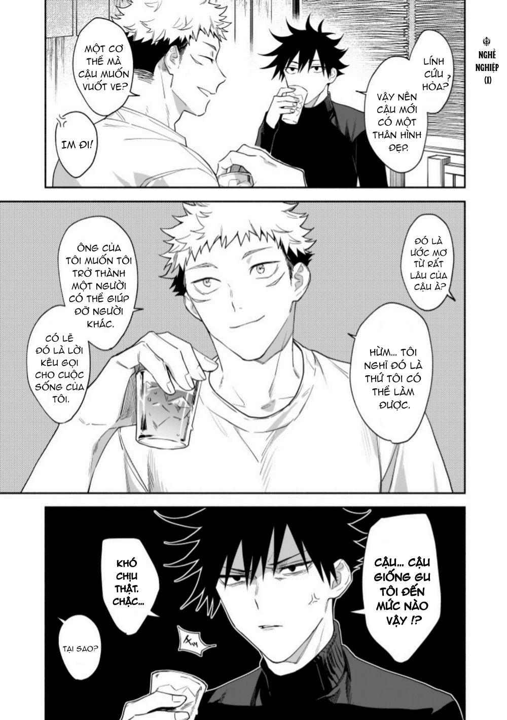 ONESHOT COI LÀ NỨNG Chapter 5 Yuuji x Megumi - Next Chapter 6 Geto x Yuuji