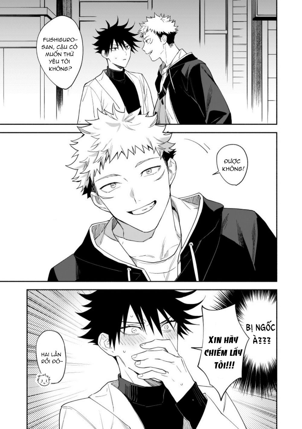 ONESHOT COI LÀ NỨNG Chapter 5 Yuuji x Megumi - Next Chapter 6 Geto x Yuuji