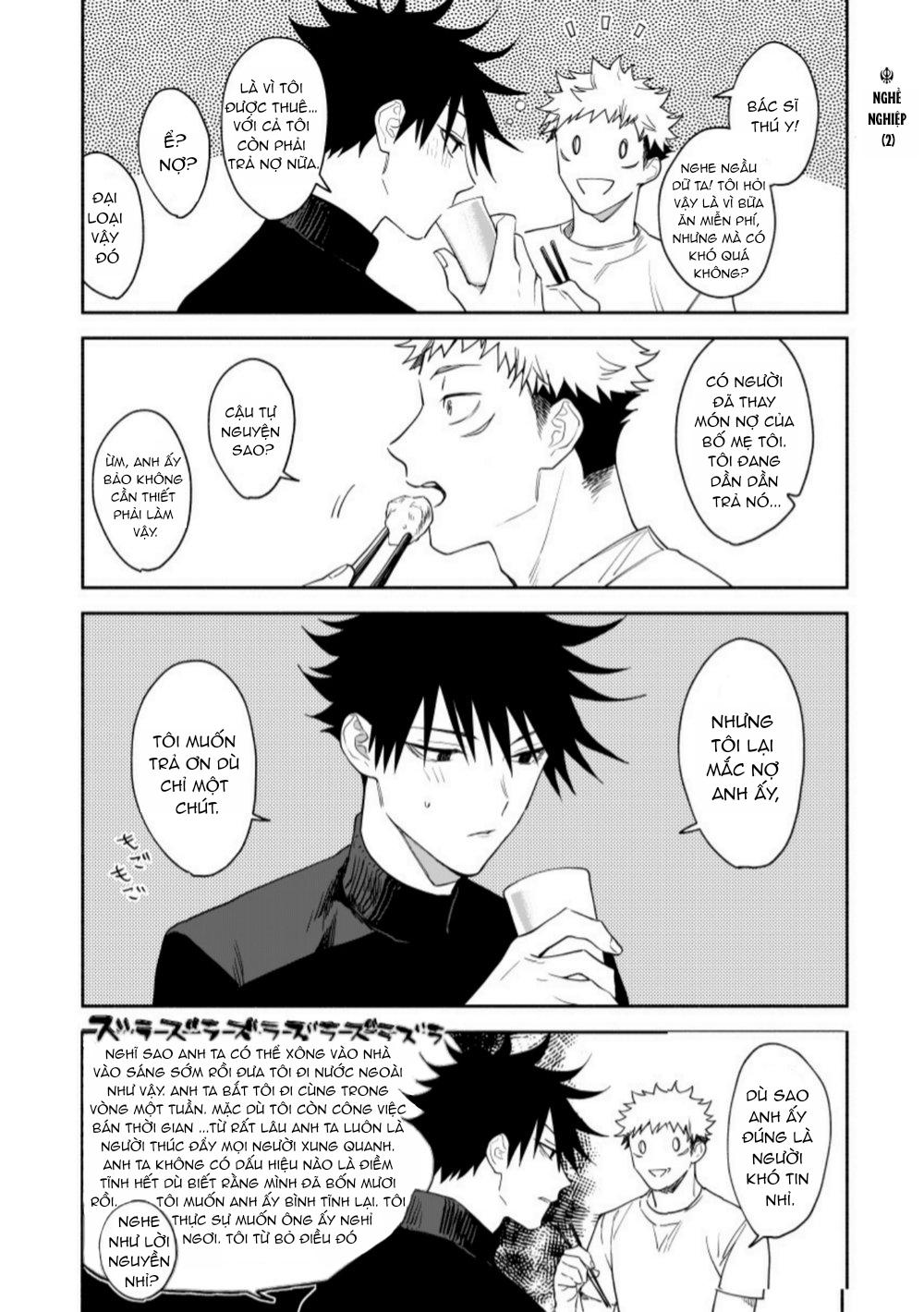ONESHOT COI LÀ NỨNG Chapter 5 Yuuji x Megumi - Next Chapter 6 Geto x Yuuji