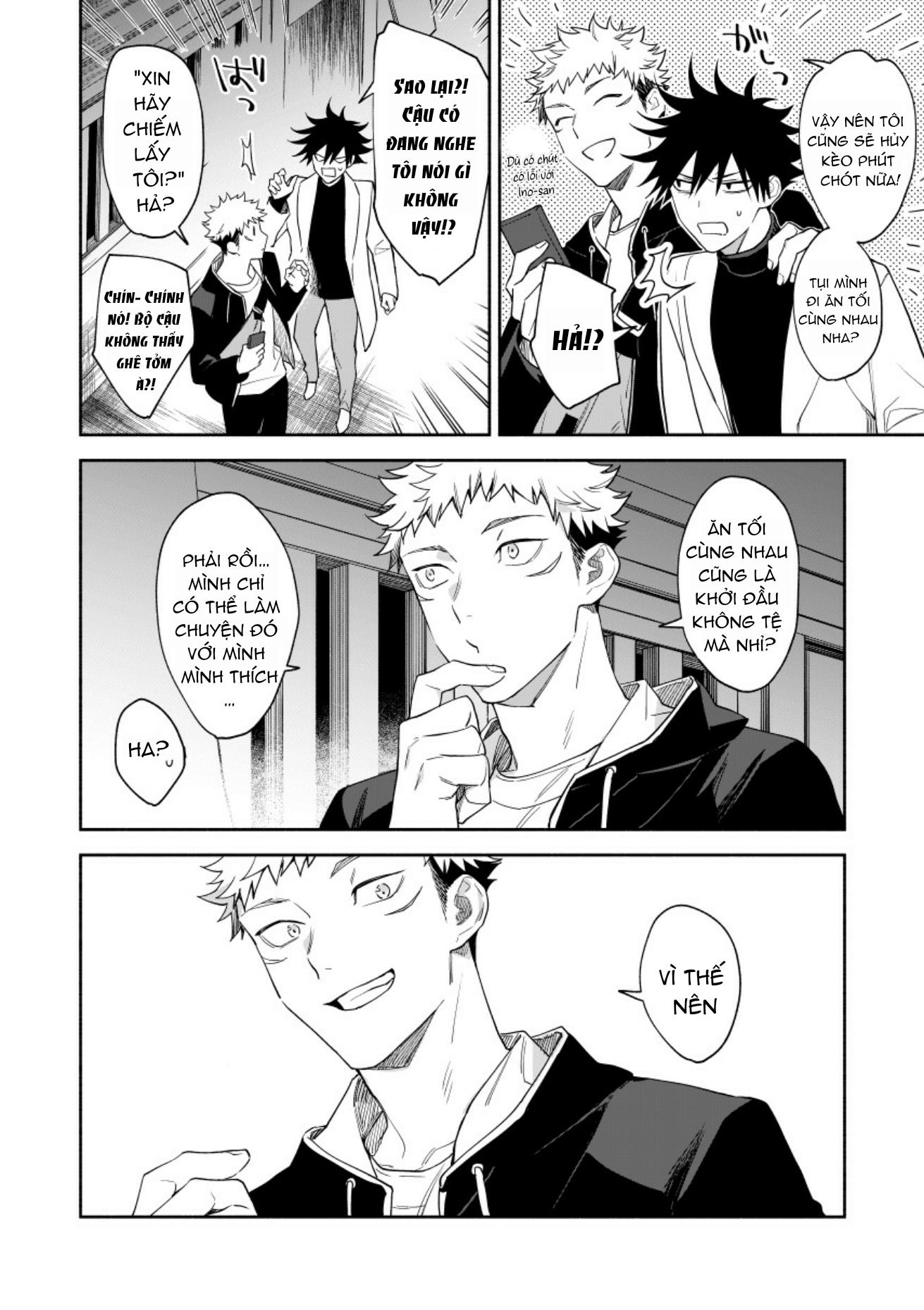 ONESHOT COI LÀ NỨNG Chapter 5 Yuuji x Megumi - Next Chapter 6 Geto x Yuuji