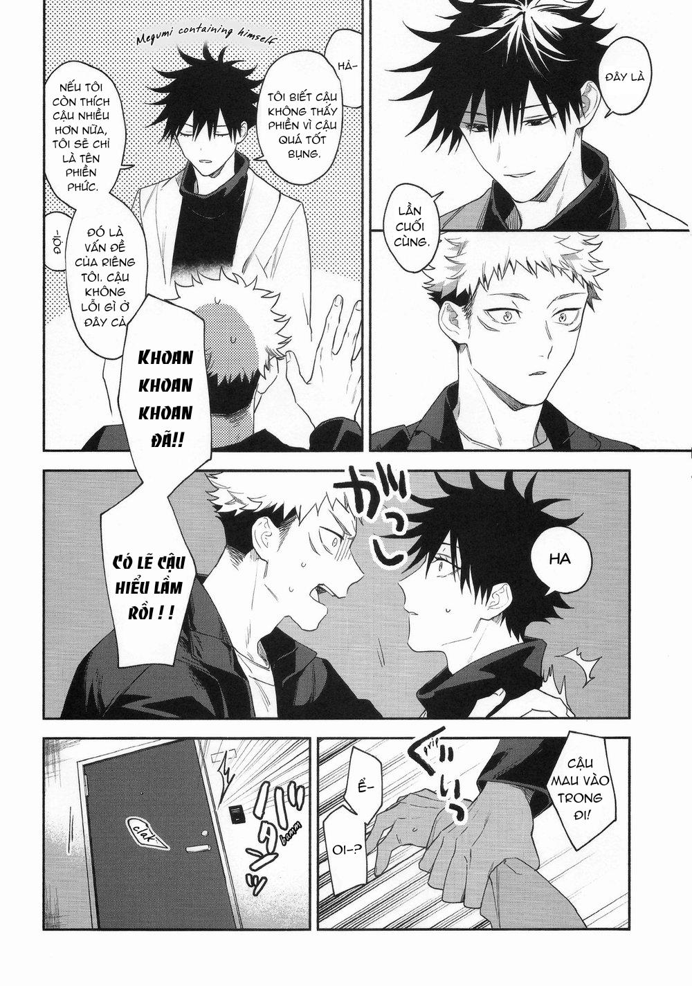 ONESHOT COI LÀ NỨNG Chapter 5 Yuuji x Megumi - Next Chapter 6 Geto x Yuuji