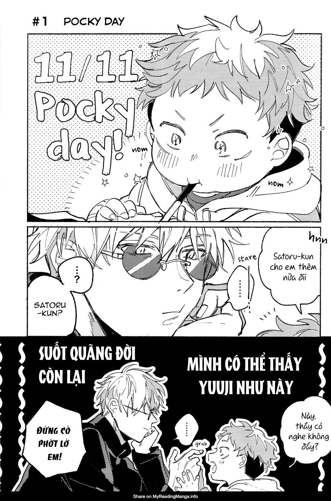 ONESHOT COI LÀ NỨNG Chapter 8 Gojo x Yuuji - Next Chapter 9 Gojo x Megumi