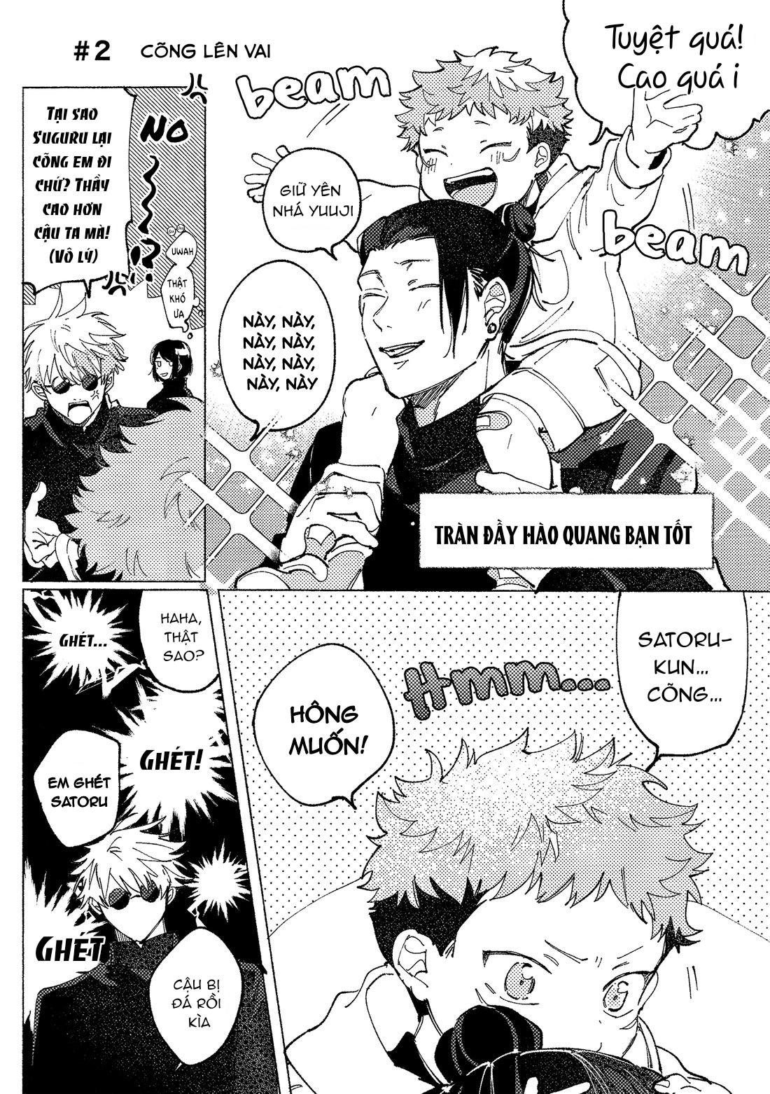 ONESHOT COI LÀ NỨNG Chapter 8 Gojo x Yuuji - Next Chapter 9 Gojo x Megumi