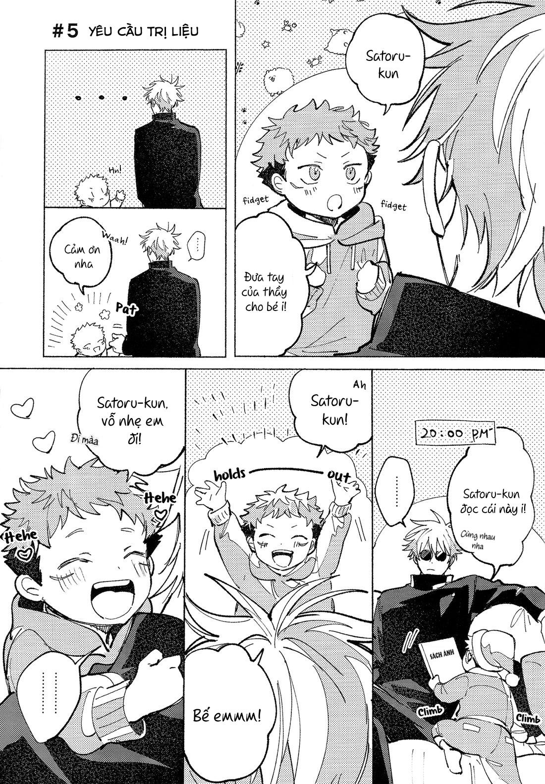 ONESHOT COI LÀ NỨNG Chapter 8 Gojo x Yuuji - Next Chapter 9 Gojo x Megumi