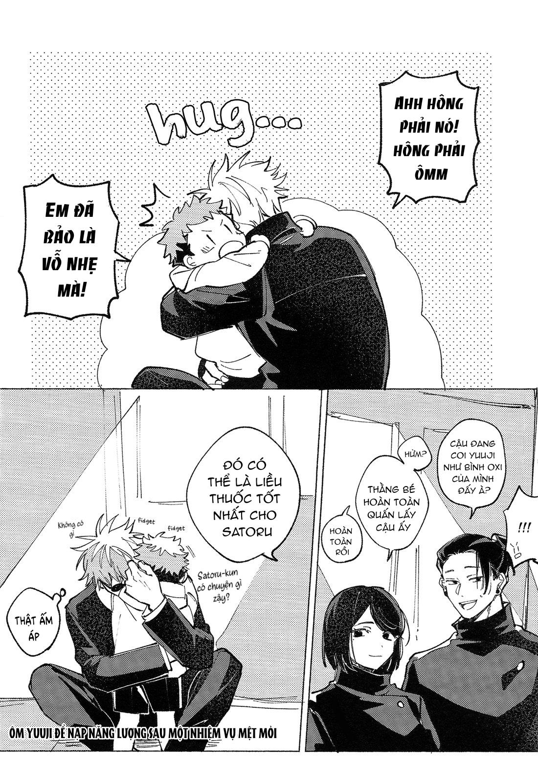 ONESHOT COI LÀ NỨNG Chapter 8 Gojo x Yuuji - Next Chapter 9 Gojo x Megumi
