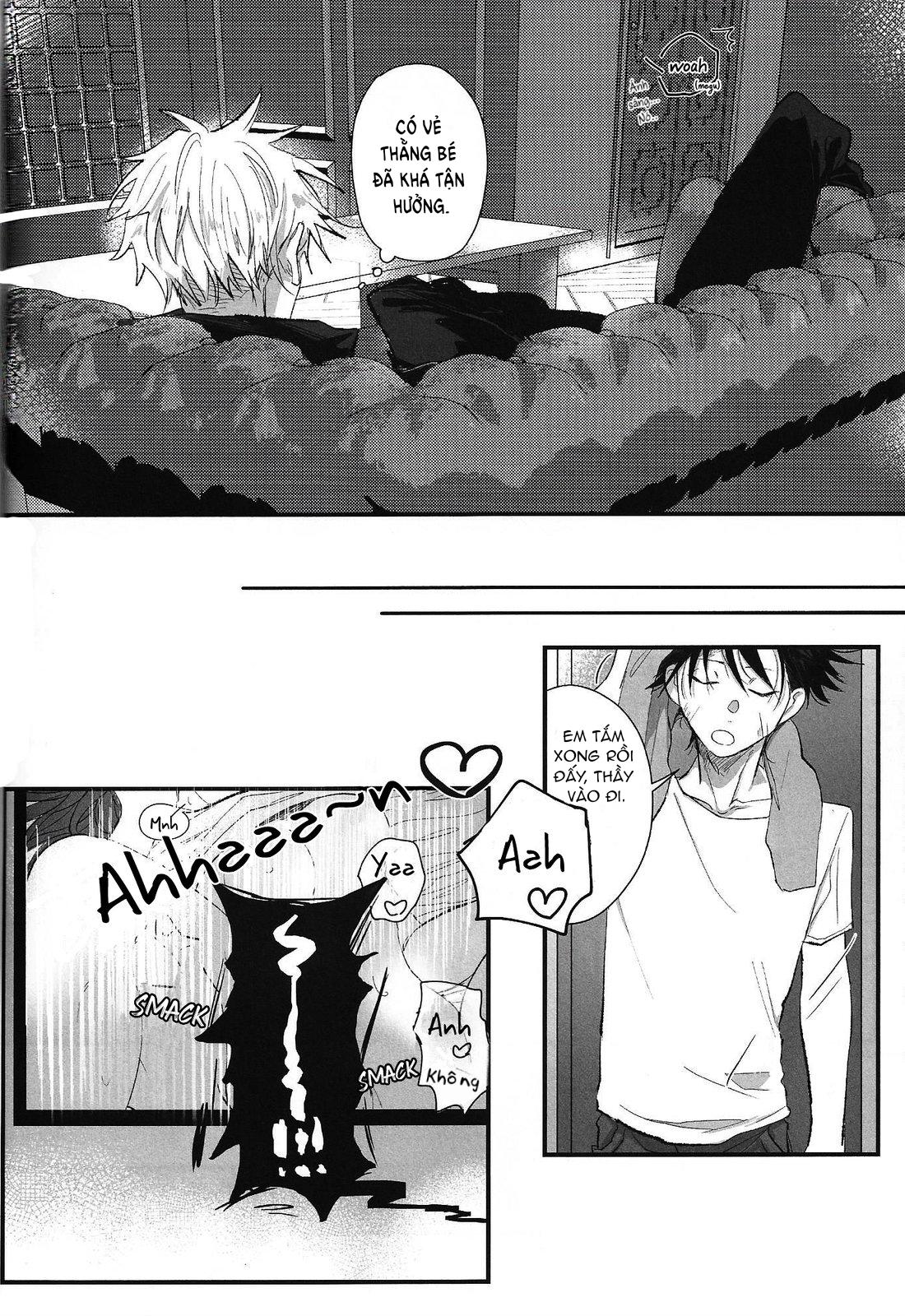 JUJUTSU KAISEN HD KHÔNG CHE Chapter 4 Gojo x Megumi - Next Chapter 5 GetoxGojoxMegum