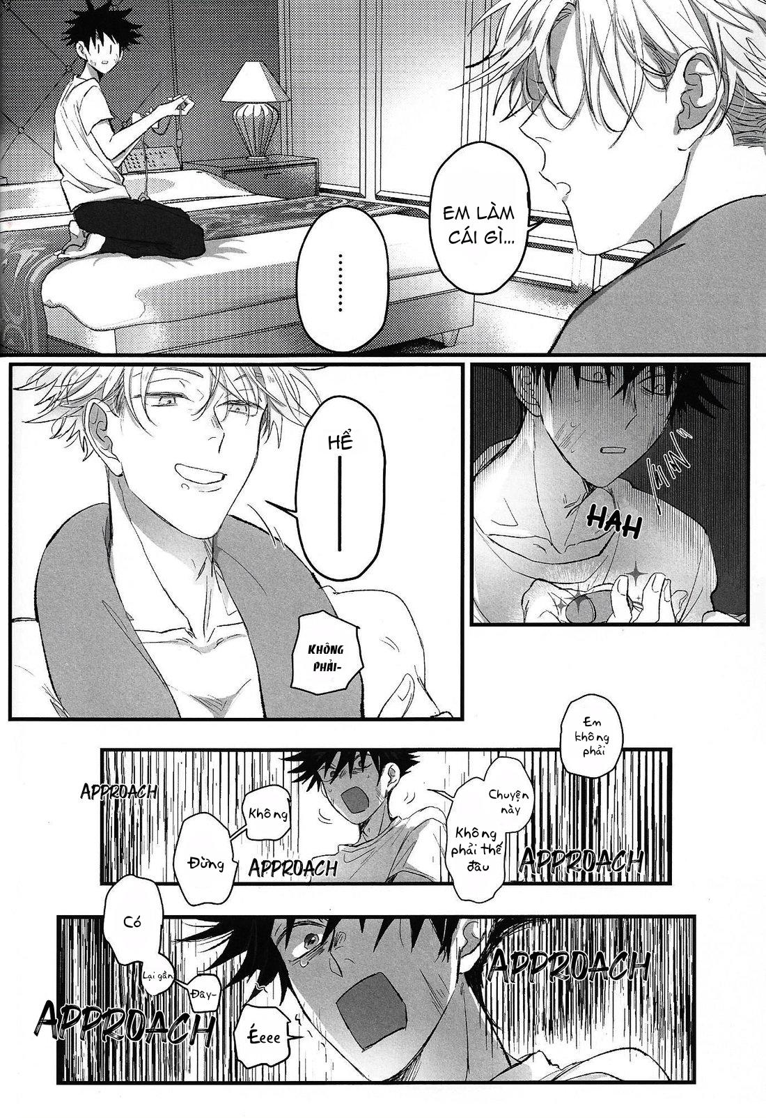 JUJUTSU KAISEN HD KHÔNG CHE Chapter 4 Gojo x Megumi - Next Chapter 5 GetoxGojoxMegum