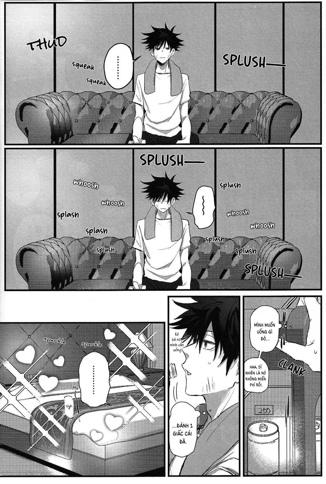 JUJUTSU KAISEN HD KHÔNG CHE Chapter 4 Gojo x Megumi - Next Chapter 5 GetoxGojoxMegum