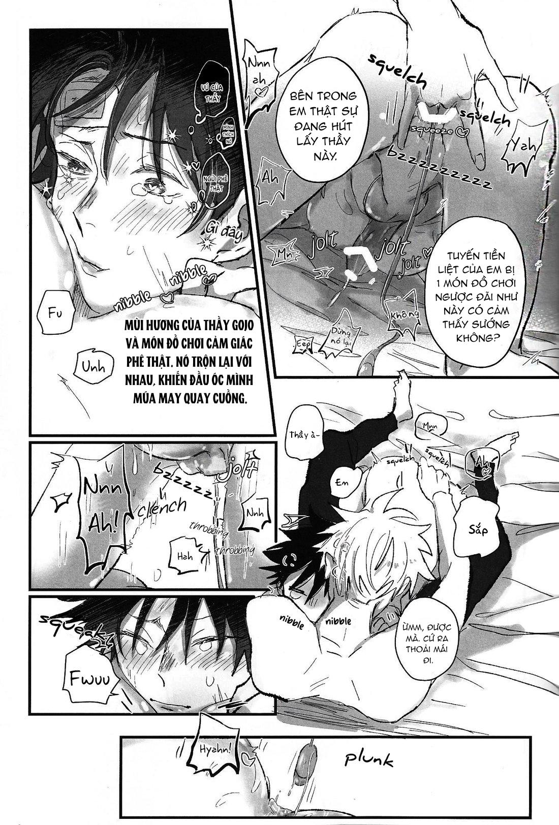 JUJUTSU KAISEN HD KHÔNG CHE Chapter 4 Gojo x Megumi - Next Chapter 5 GetoxGojoxMegum