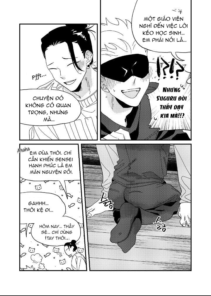 ONESHOT COI LÀ NỨNG Chapter 10.1 Gojo x Geto - Next Chapter 10.2 Gojo x Geto