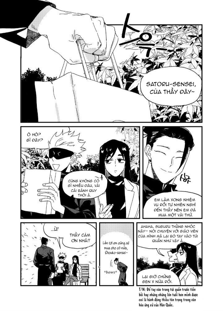 ONESHOT COI LÀ NỨNG Chapter 10.1 Gojo x Geto - Next Chapter 10.2 Gojo x Geto