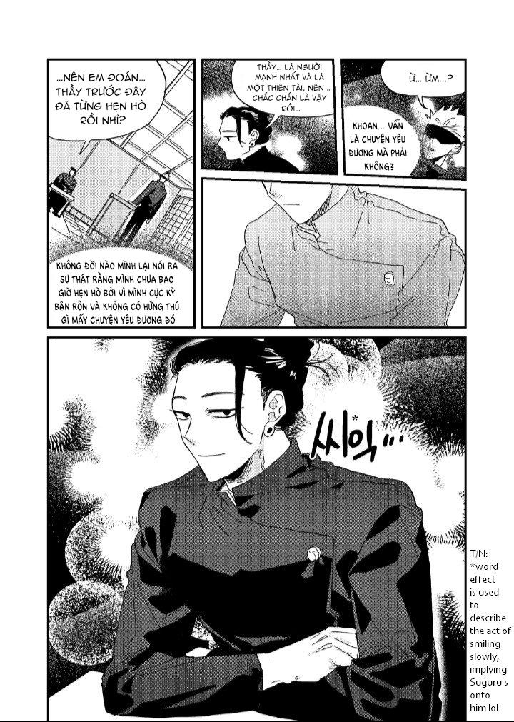 ONESHOT COI LÀ NỨNG Chapter 10.1 Gojo x Geto - Next Chapter 10.2 Gojo x Geto