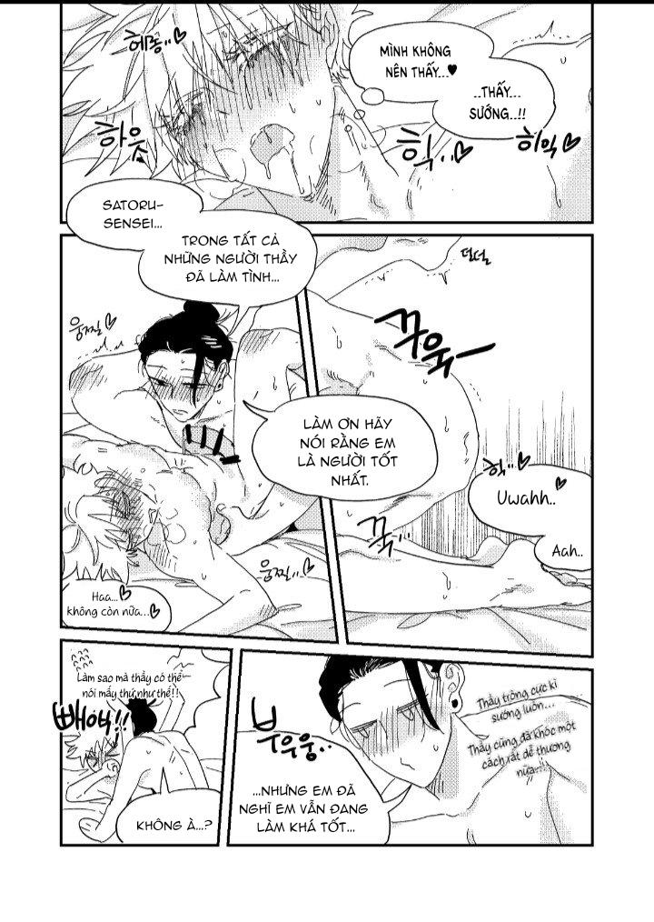 ONESHOT COI LÀ NỨNG Chapter 10.2 Gojo x Geto - Next Chapter 11 Gojo x Yuuji