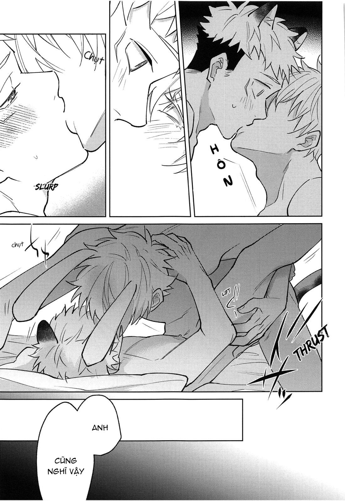 ONESHOT COI LÀ NỨNG Chapter 11 Gojo x Yuuji - Next Chapter 12.1 Gojo x Megumi