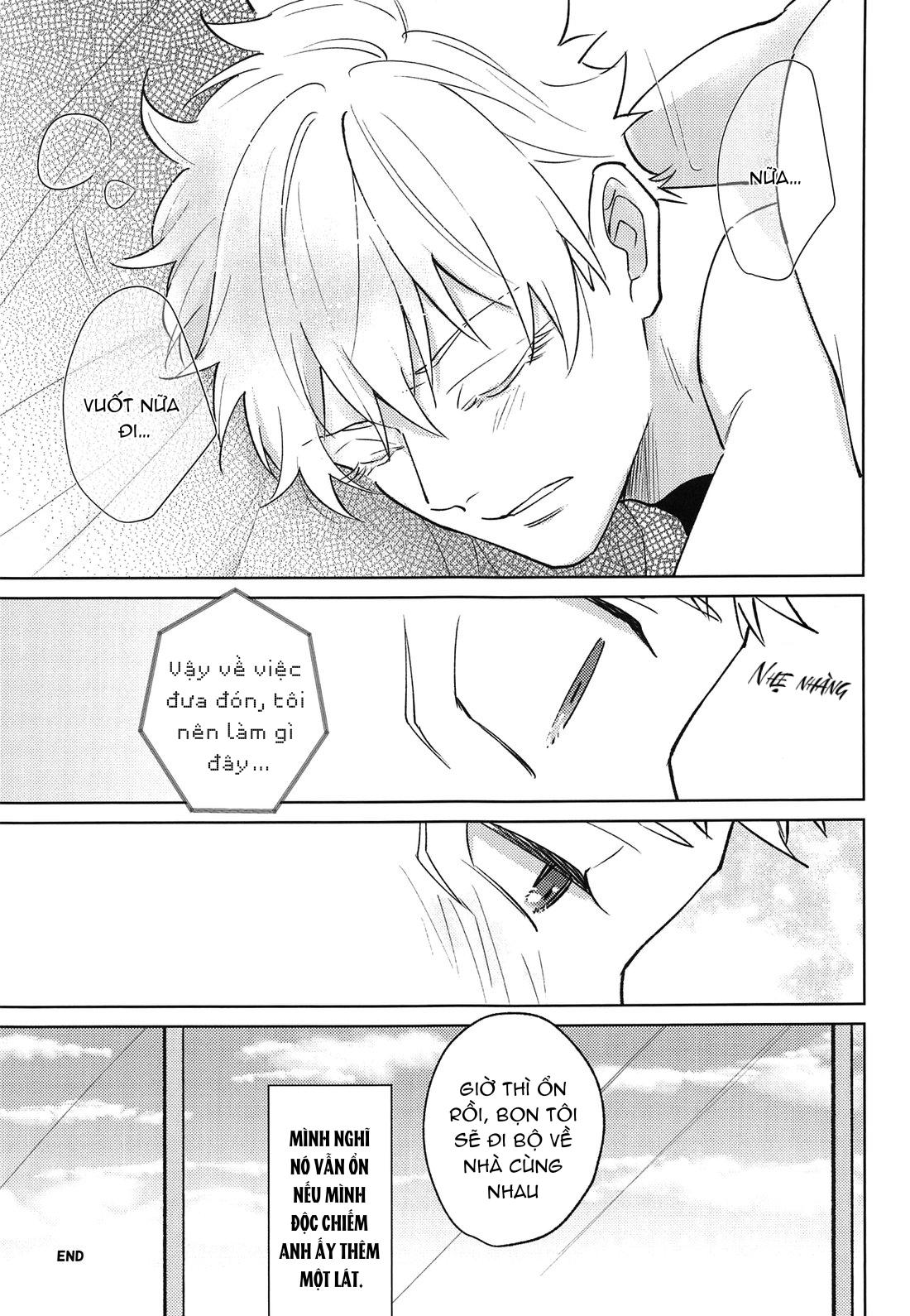 ONESHOT COI LÀ NỨNG Chapter 11 Gojo x Yuuji - Next Chapter 12.1 Gojo x Megumi