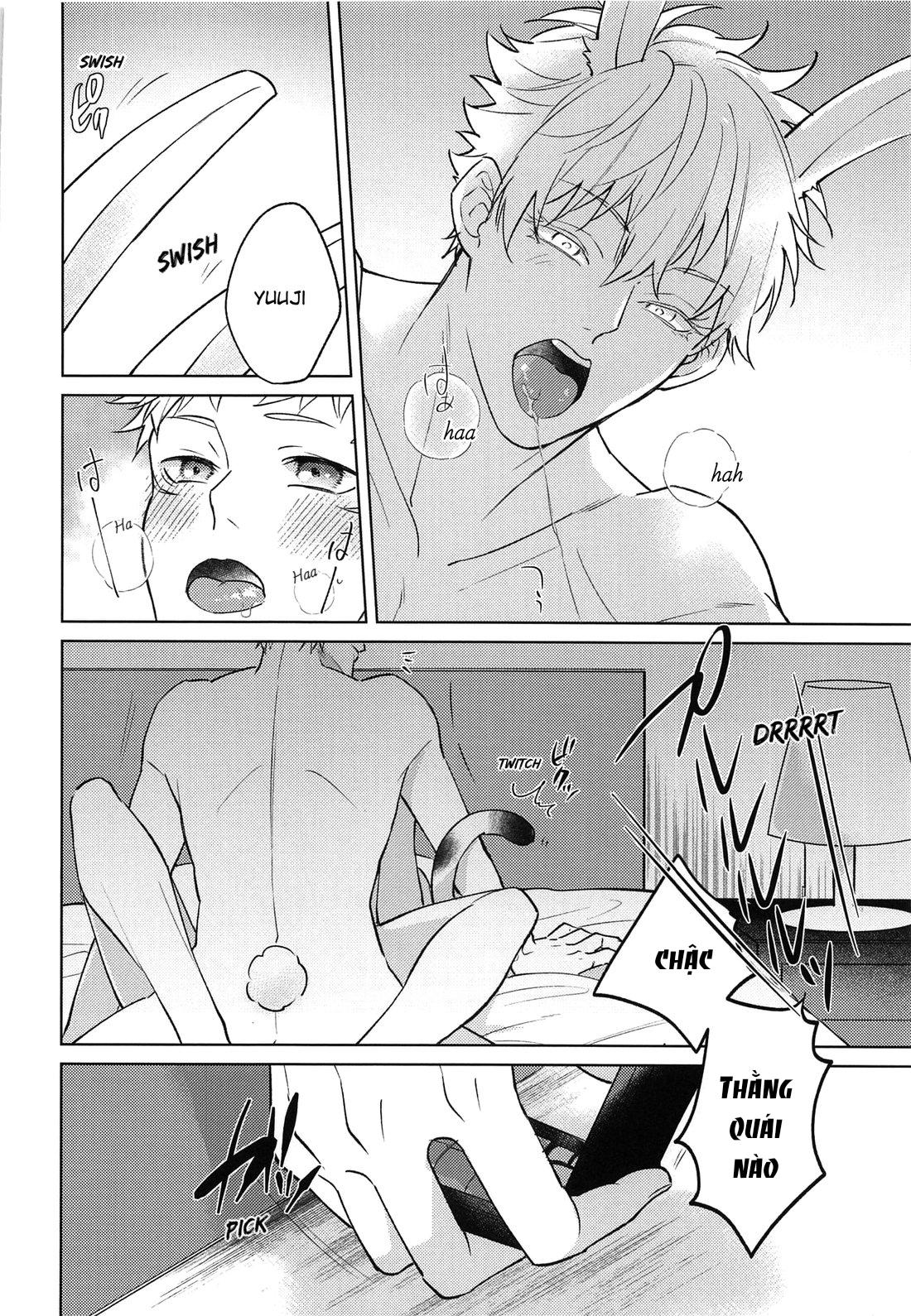 ONESHOT COI LÀ NỨNG Chapter 11 Gojo x Yuuji - Next Chapter 12.1 Gojo x Megumi