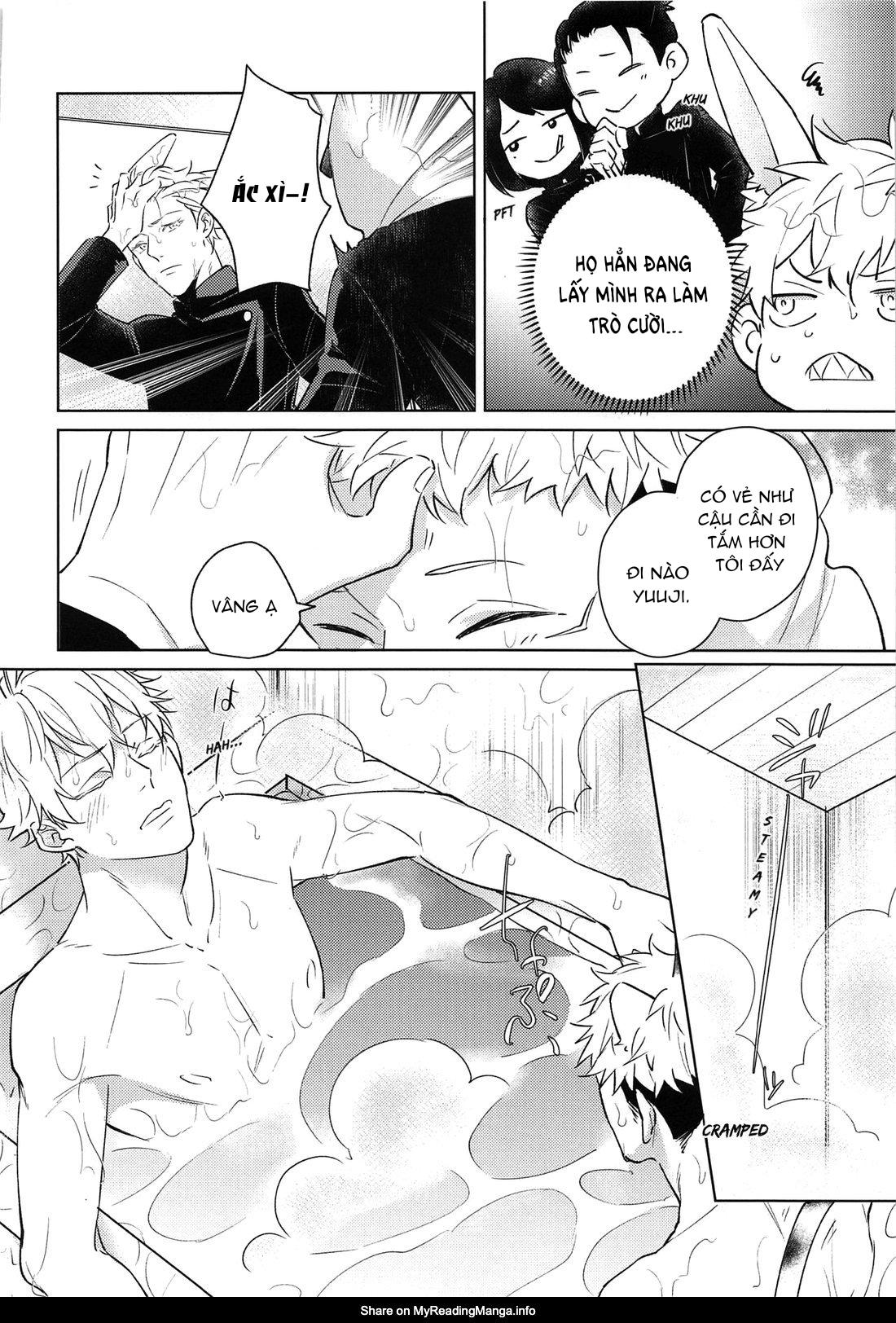 ONESHOT COI LÀ NỨNG Chapter 11 Gojo x Yuuji - Next Chapter 12.1 Gojo x Megumi