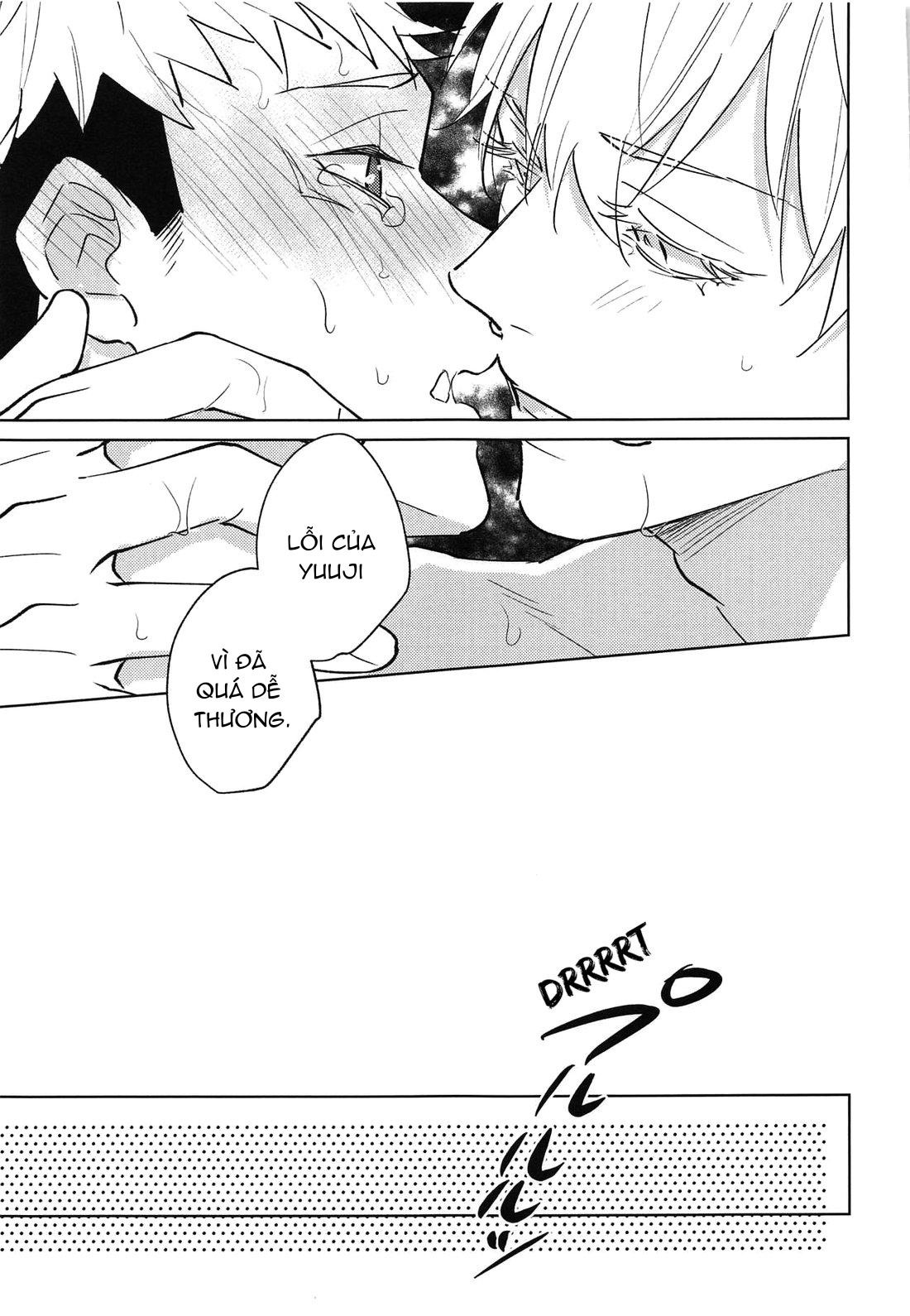 ONESHOT COI LÀ NỨNG Chapter 11 Gojo x Yuuji - Next Chapter 12.1 Gojo x Megumi