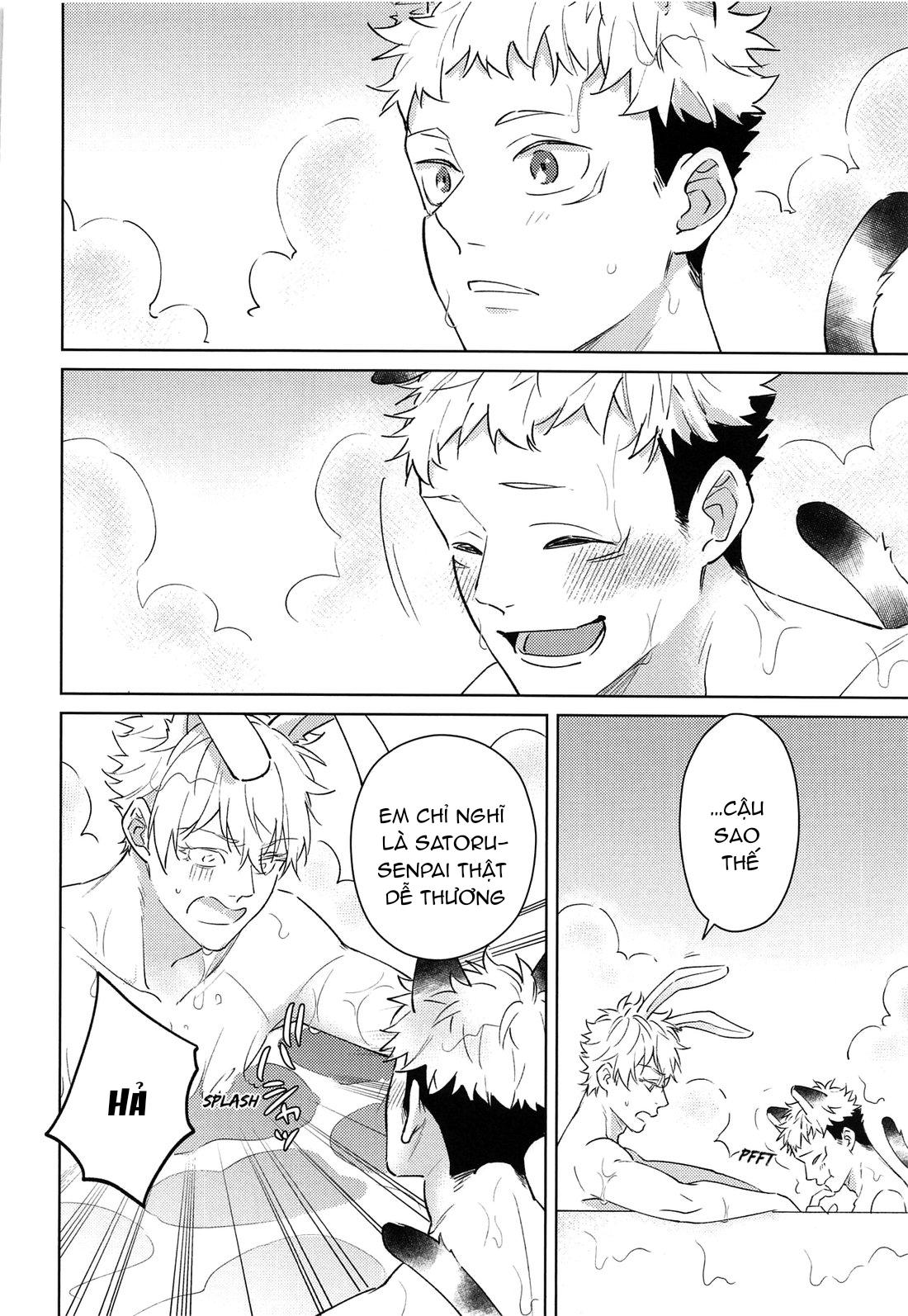 ONESHOT COI LÀ NỨNG Chapter 11 Gojo x Yuuji - Next Chapter 12.1 Gojo x Megumi