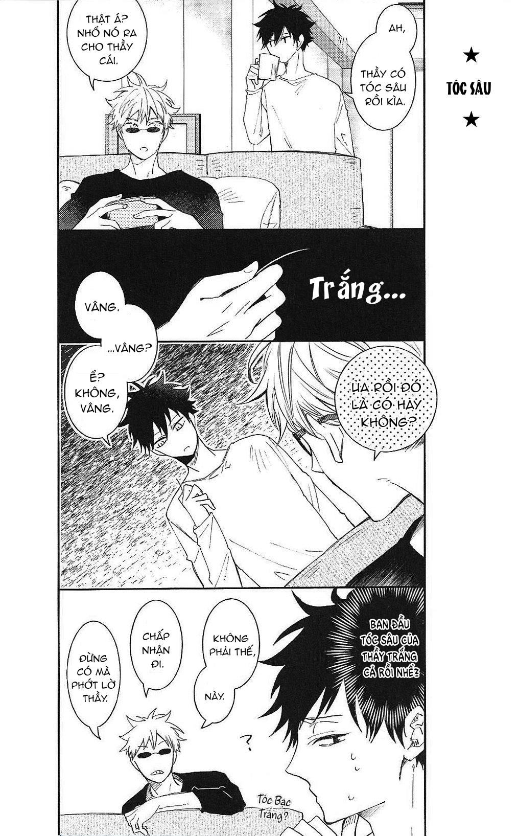 ONESHOT COI LÀ NỨNG Chapter 12.1 Gojo x Megumi - Next Chapter 12.2 Gojo x Megum