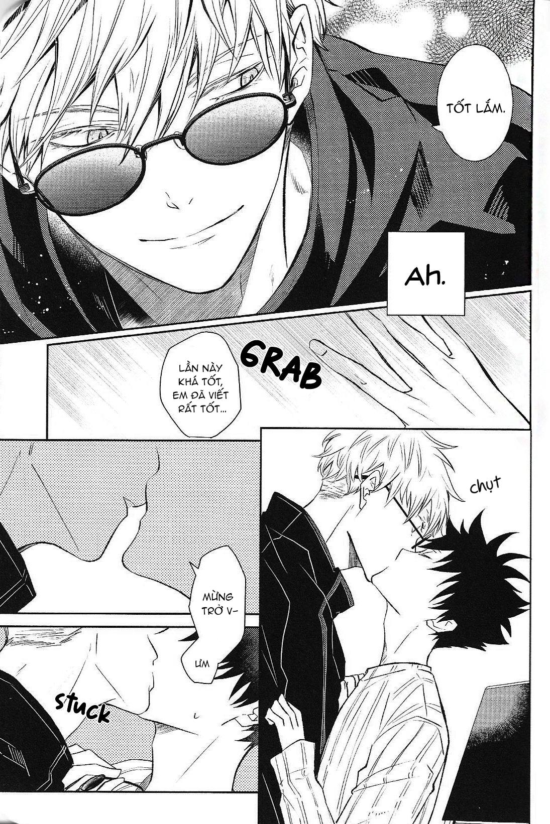 ONESHOT COI LÀ NỨNG Chapter 12.1 Gojo x Megumi - Next Chapter 12.2 Gojo x Megum