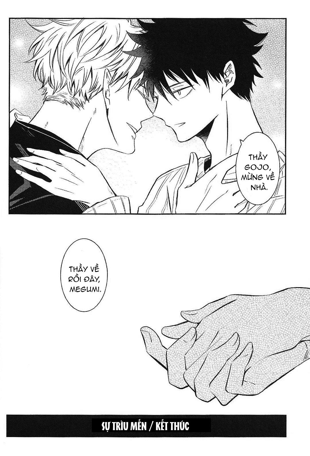 ONESHOT COI LÀ NỨNG Chapter 12.1 Gojo x Megumi - Next Chapter 12.2 Gojo x Megum
