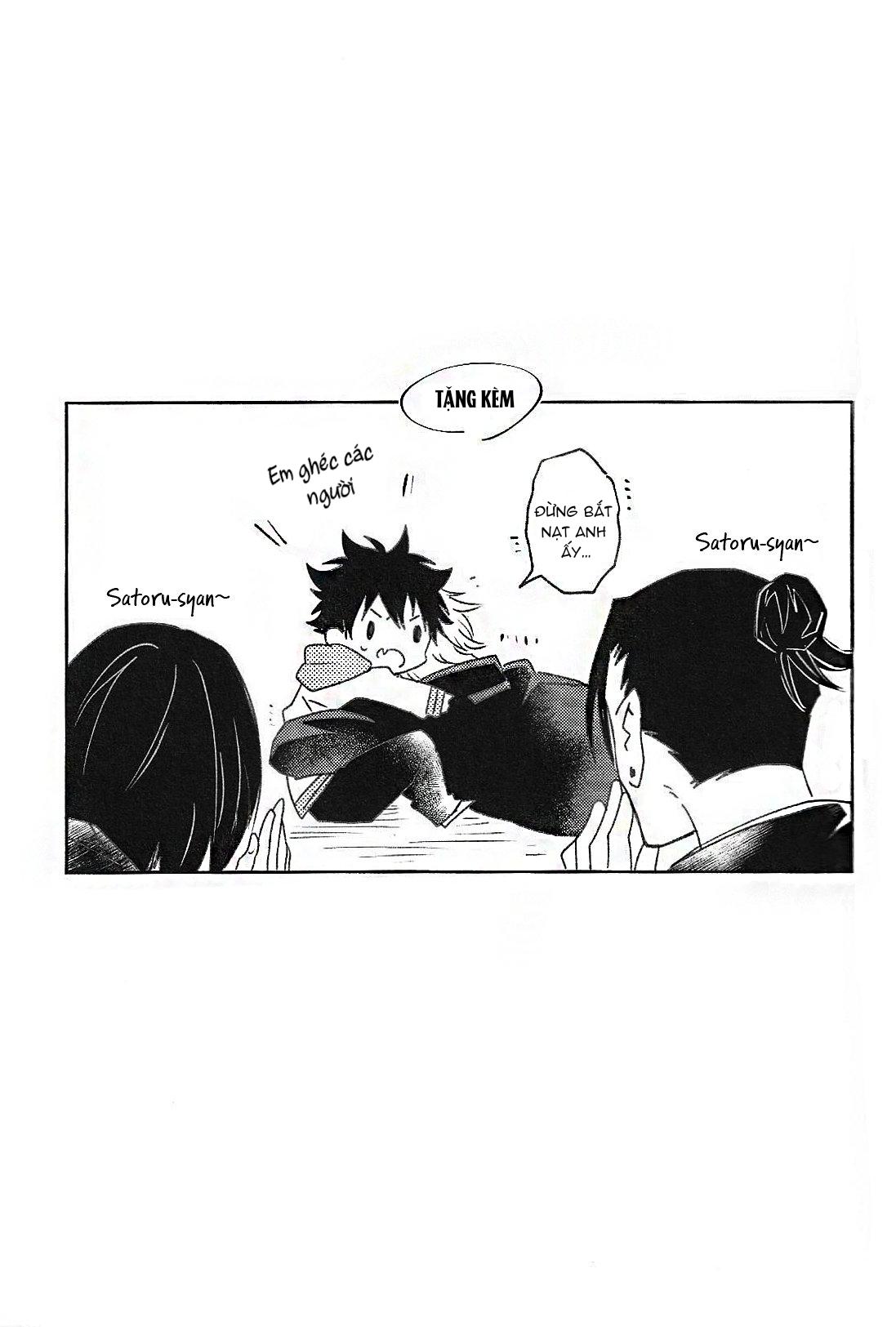 ONESHOT COI LÀ NỨNG Chapter 12.1 Gojo x Megumi - Next Chapter 12.2 Gojo x Megum