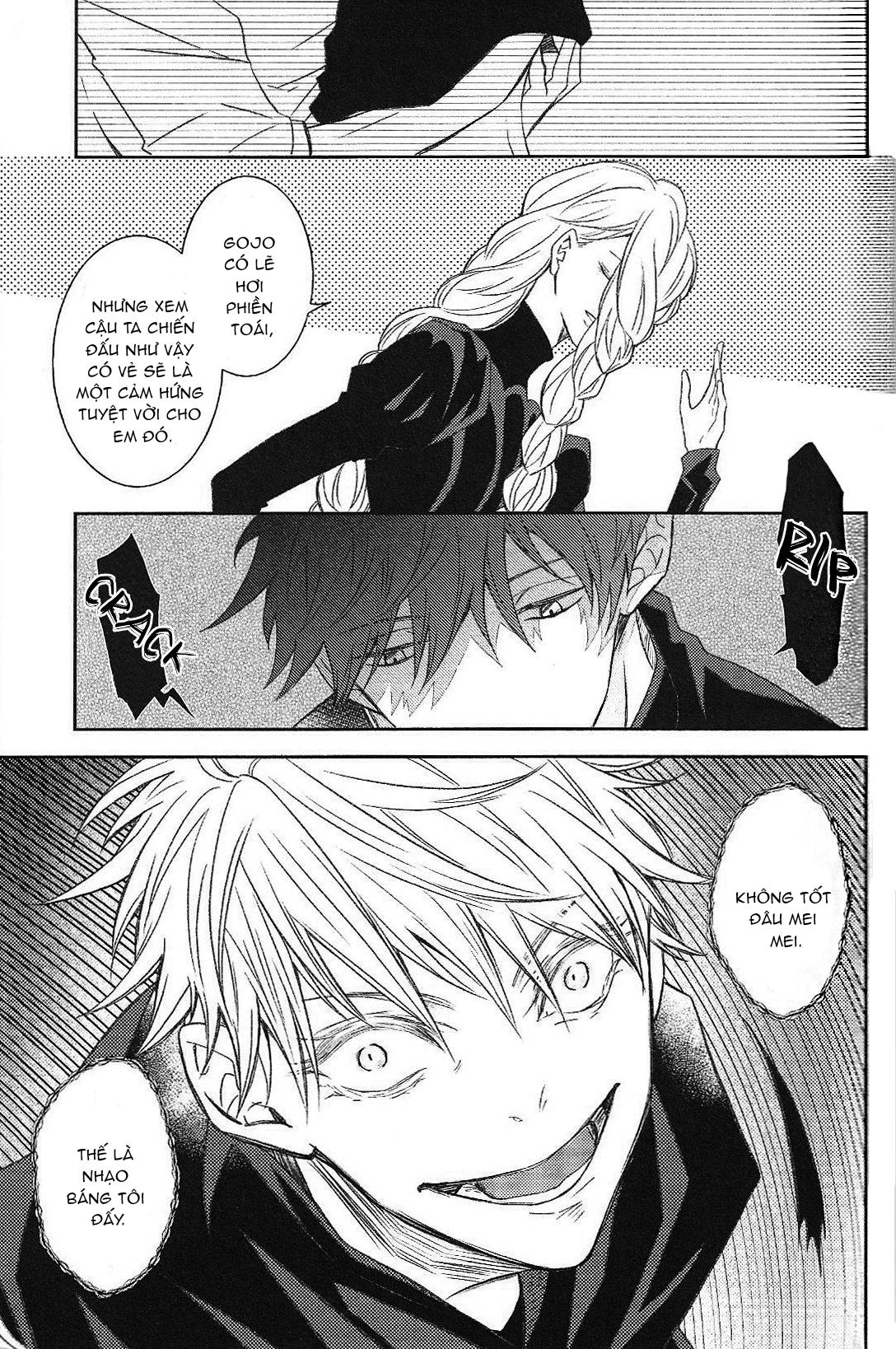 ONESHOT COI LÀ NỨNG Chapter 12.2 Gojo x Megum - Next Chapter 12.3 Gojo x Megum