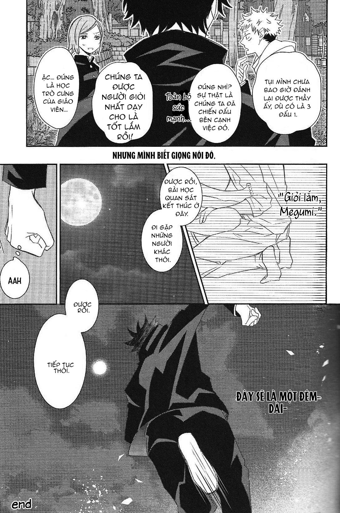 ONESHOT COI LÀ NỨNG Chapter 12.2 Gojo x Megum - Next Chapter 12.3 Gojo x Megum