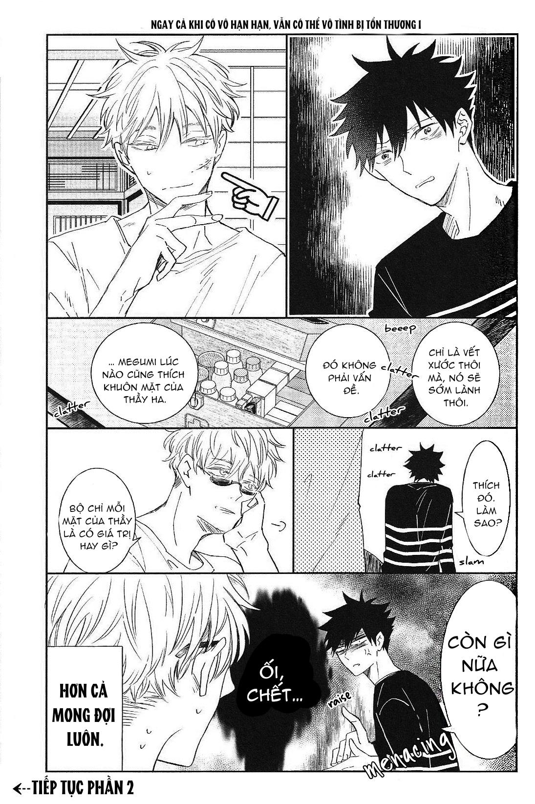 ONESHOT COI LÀ NỨNG Chapter 12.2 Gojo x Megum - Next Chapter 12.3 Gojo x Megum