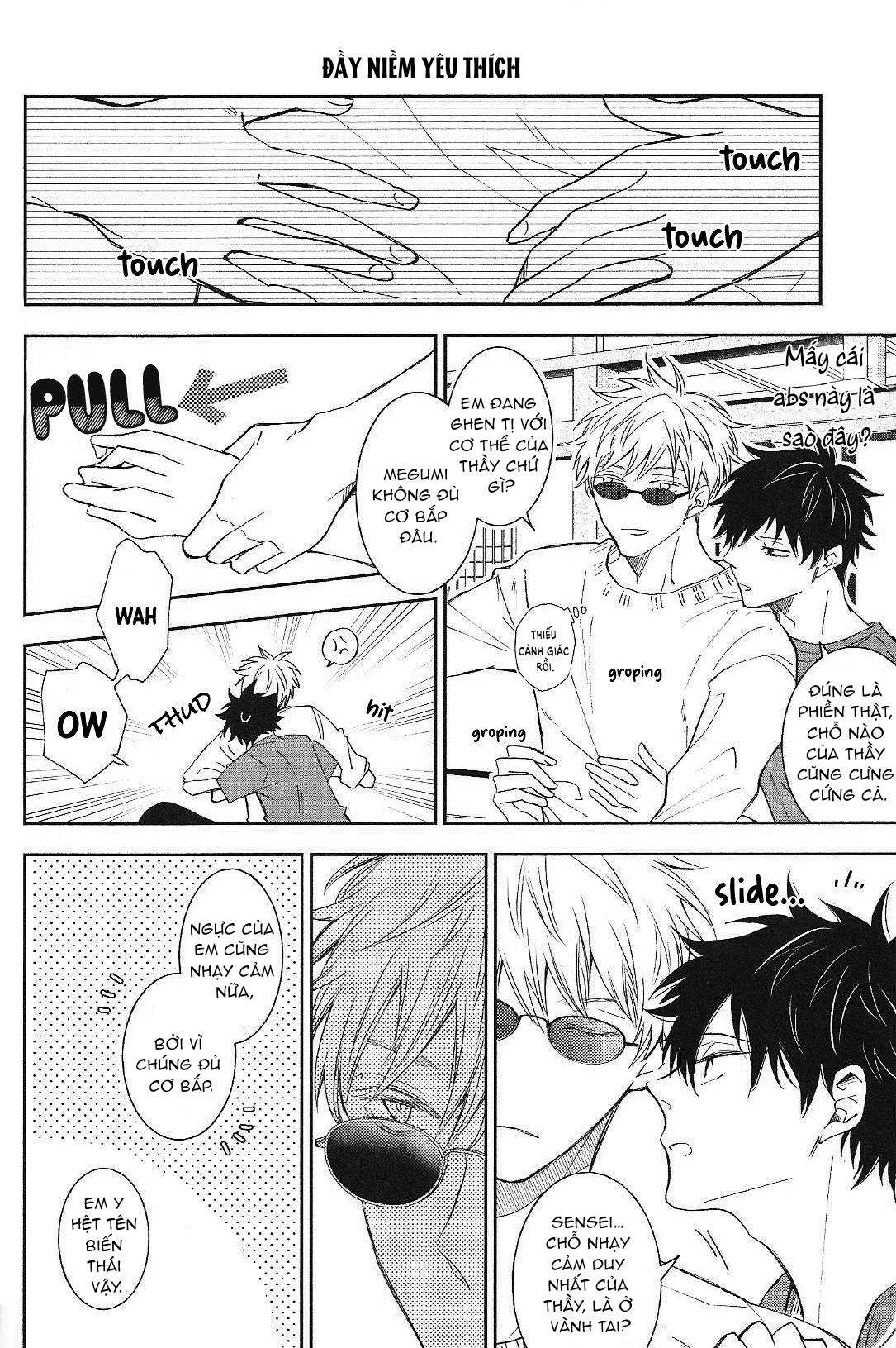 ONESHOT COI LÀ NỨNG Chapter 12.2 Gojo x Megum - Next Chapter 12.3 Gojo x Megum
