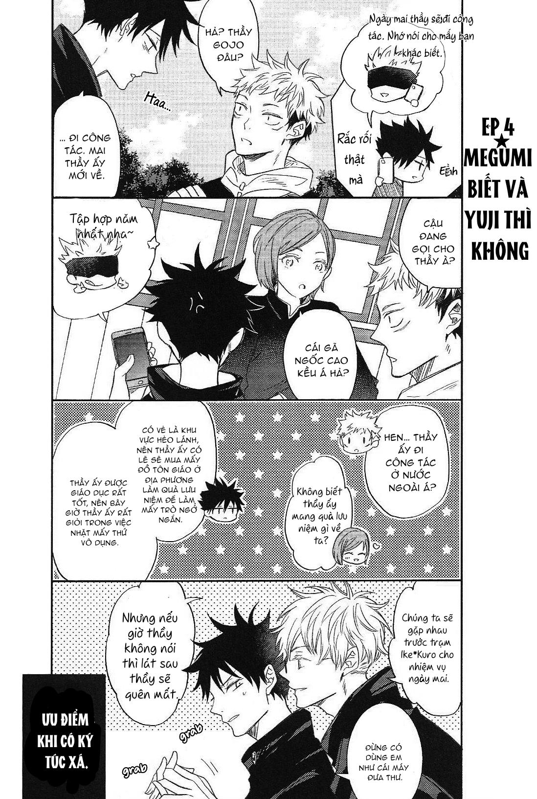 ONESHOT COI LÀ NỨNG Chapter 12.2 Gojo x Megum - Next Chapter 12.3 Gojo x Megum