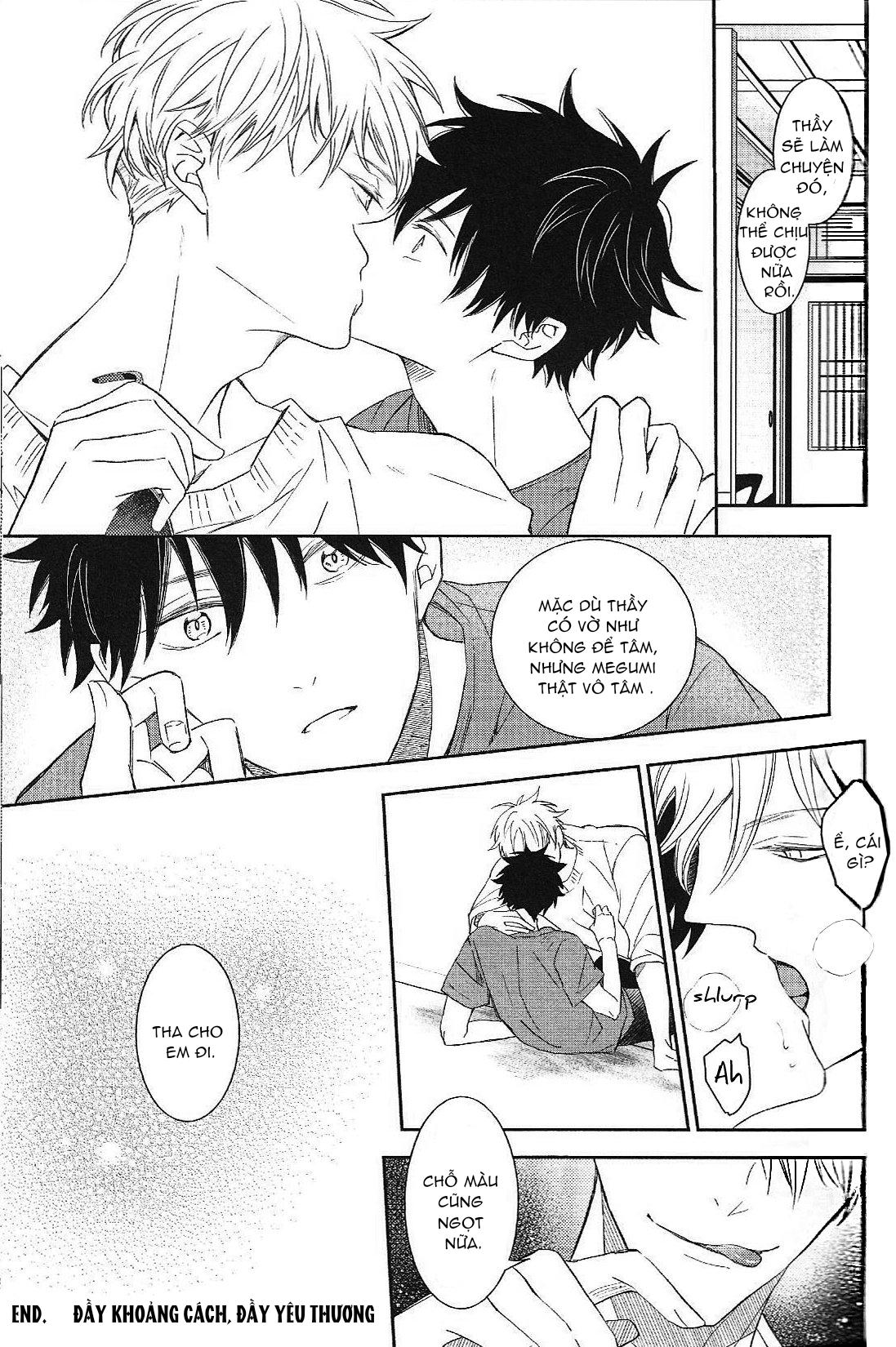ONESHOT COI LÀ NỨNG Chapter 12.2 Gojo x Megum - Next Chapter 12.3 Gojo x Megum